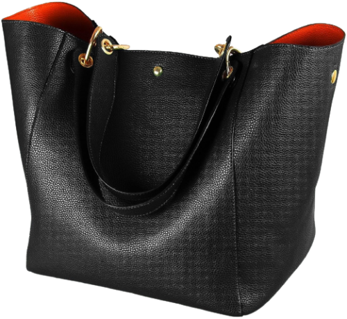 Large Capacity Work Tote Bags for Women's Leather