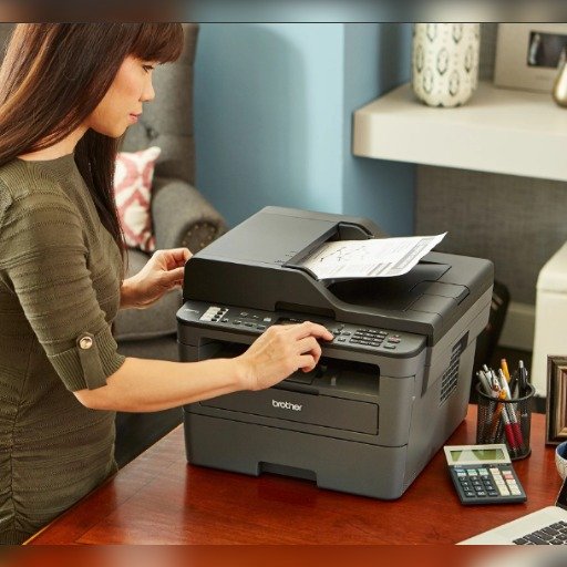 Brother MFC-L2690DW Monochrome Laser All-in-One Printer, Duplex Printing, Wireless Connectivity